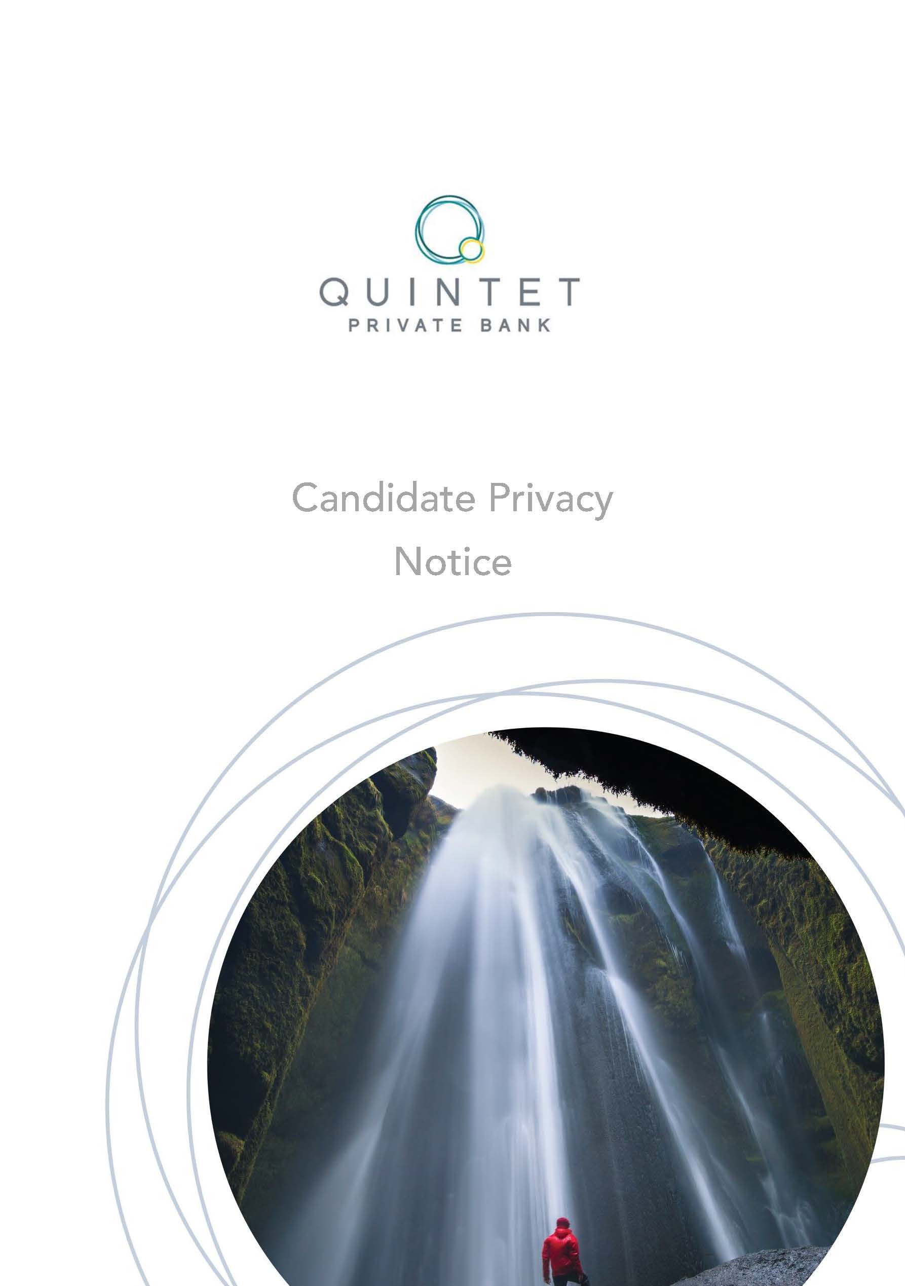 Candidate privacy notice